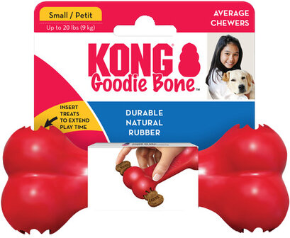 Kong goodie bone rood small