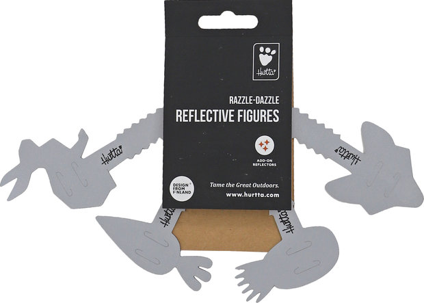 Hurtta Razzle Dazzle reflective figures, pak a 4 stuks