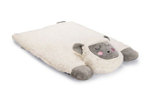 Beeztees Kitten Lama Casto Kattenkussen Pluche Wit 60X40X12 cm