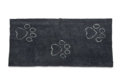 Dirty Dog Droogmat loper Grijs 152x76 cm