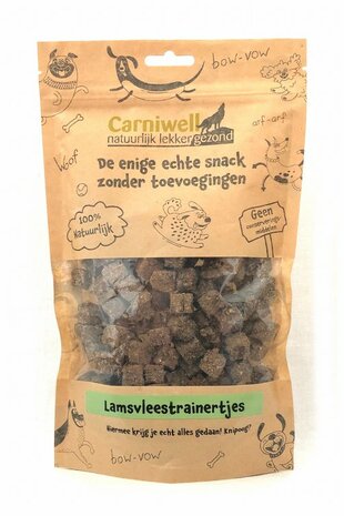 Carniwell Lamsvleestrainertjes 200g