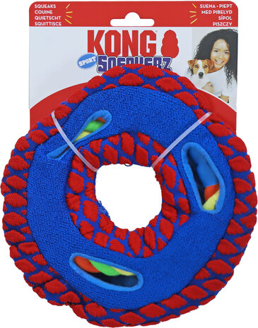 Kong Sneakerz sport disc met touw, medium