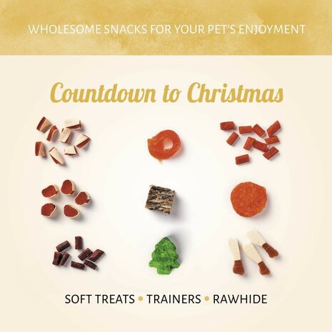 Christmas Advent Calendar 225 gr - Dogs