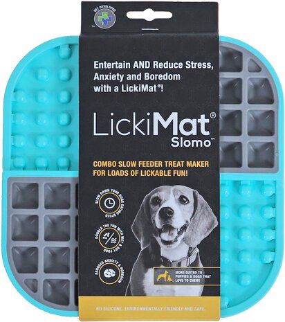 Licki Mat likmat Slomo turquoise, 20 cm