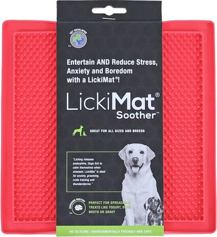 Licki Mat likmat Soother roze, 20 cm