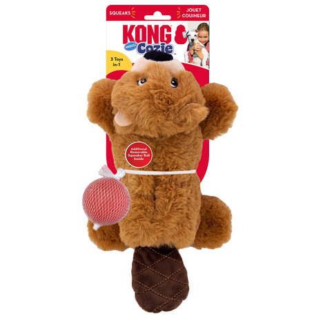 Kong cozie pocketz beaver medium