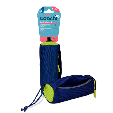 Coachi fetch &amp; reward navy / lime 41210a