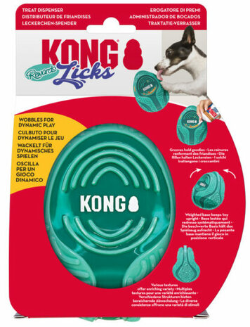 Kong licks rewards medium / large groen