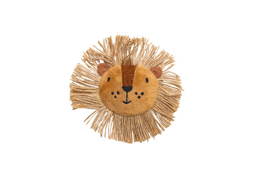 Beeztees Jungle Leon Kattenspeelgoed Pluche Bruin 10x9x2 cm