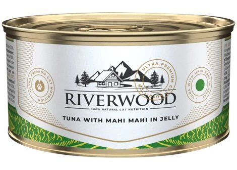 Riverwood Tuna With Mahi Mahi in Jelly 85 gr 24 stuks