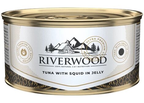 Riverwood Tuna With Squid in Jelly 85 gr 24 stuks