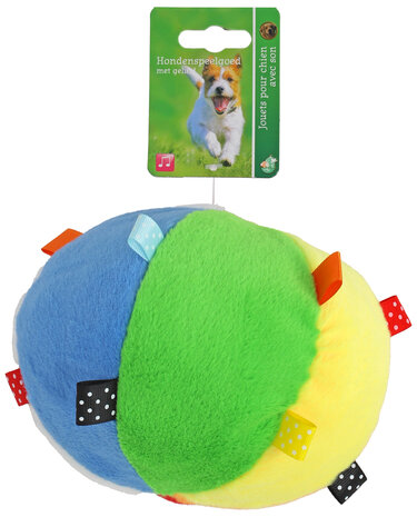 Boon speelgoed strandbal pluche + flapjes en piep 18cm