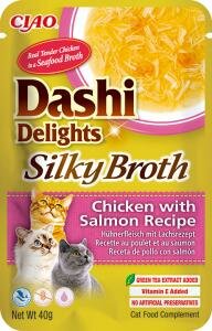 Inaba Dashi Delights Silky Chicken Salmon 40 gr