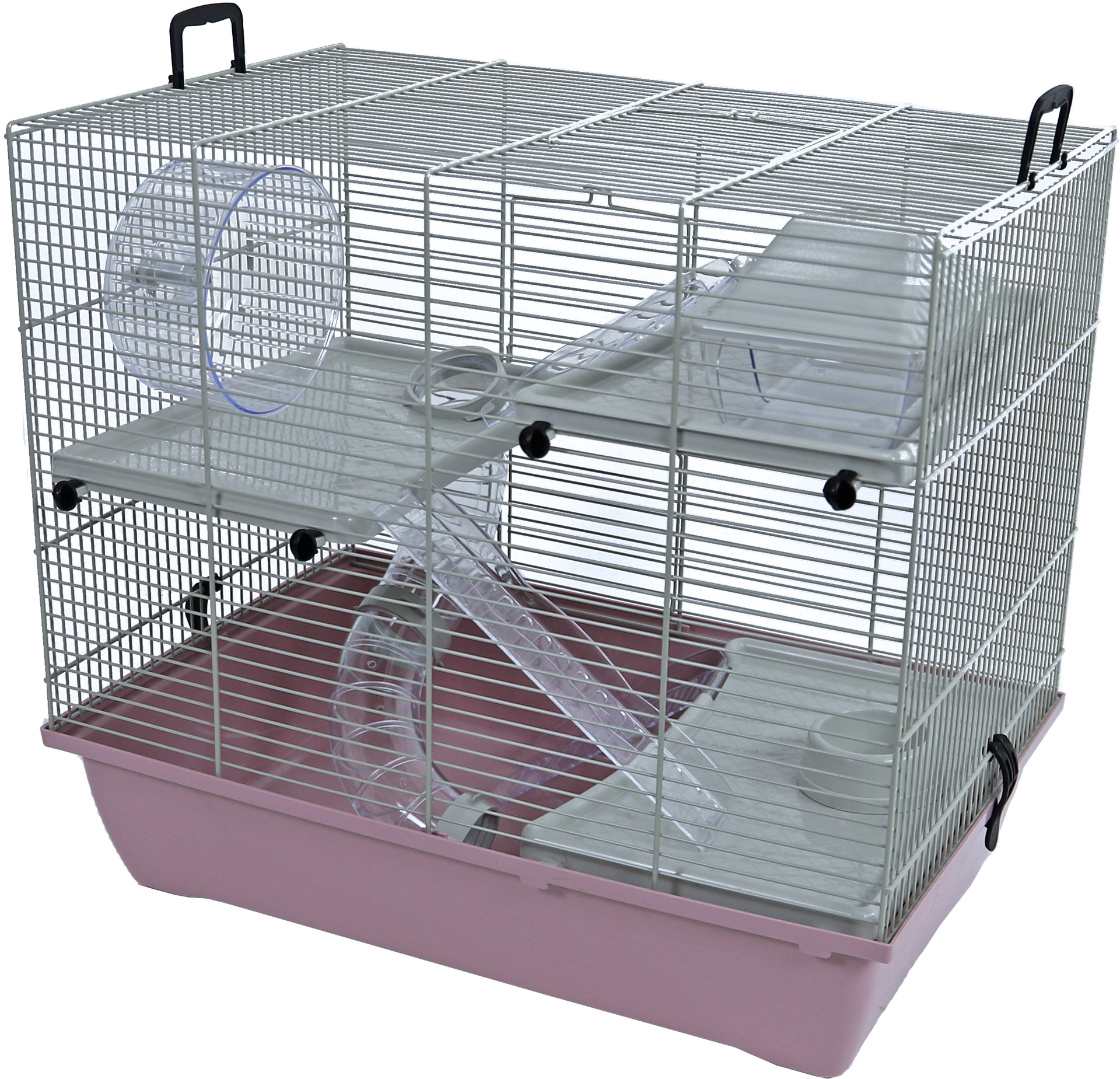 Verbieden Verouderd Politiek Interzoo hamsterkooi Pinky 3, pastel roze - huisdierspecialisten